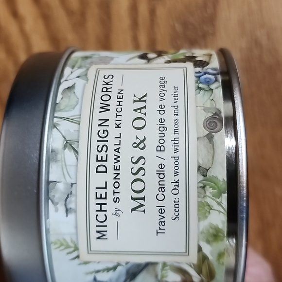 🌿Michel Design Works Moss & Oak Candle Tin Birds - Picture 3 of 5